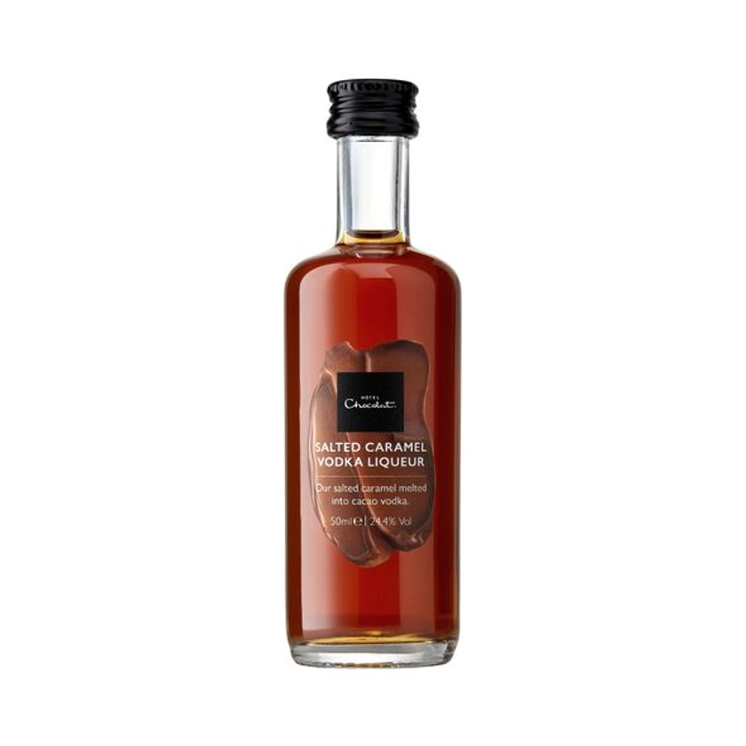 Salted Caramel Cacao Vodka 50ml | Hotel Chocolat 