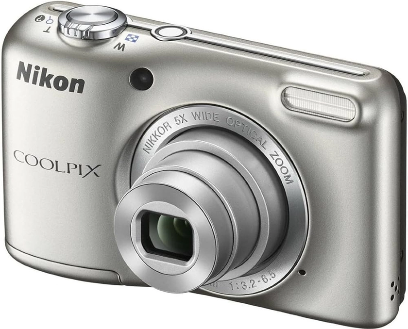 Nikon Coolpix L27 Appareil Photo Numérique Compact 16,1 Mpix Ecran 2,7" Zoom Optique 5x - Argent : Amazon.fr: High-Tech