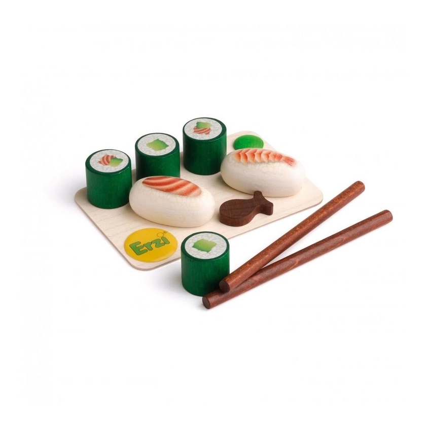 Plateau de Sushis - Set de 11 Erzi Jouet et Loisir Enfant