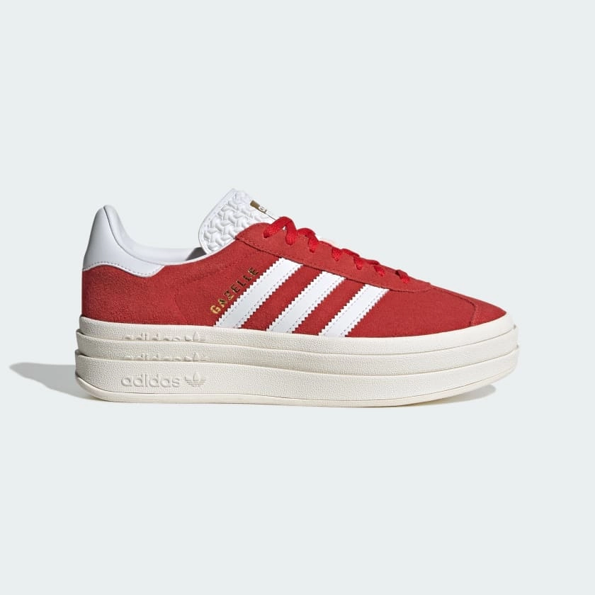 adidas Gazelle Bold Shoes - Red | Free Shipping with adiClub | adidas US