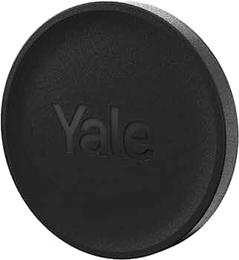 Yale Dot Noir, Approchez pour (dé) verrouiller Rapidement Linus L2-05/601000/MB - Accès à la Porte sans clé Via Smartphone connecté au Wi-FI ou Bluetooth, Lot de 3 Dot