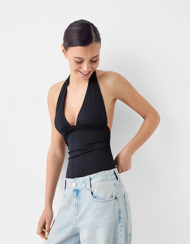 Halter neck bodysuit - SALE up to 40% off - Women