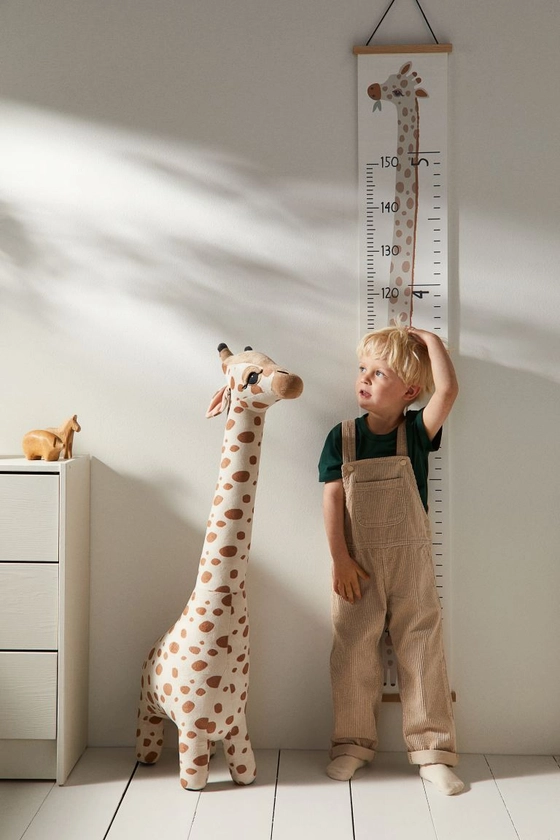 Wall decoration - White/Giraffe - Home All | H&M GB