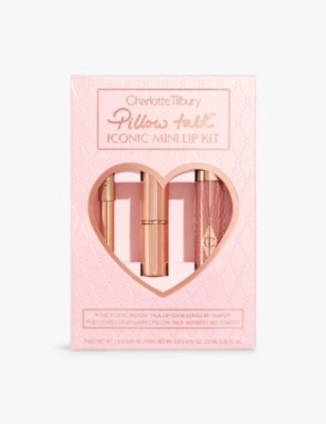 CHARLOTTE TILBURY - Pillow Talk Iconic Mini Lip kit | Selfridges.com