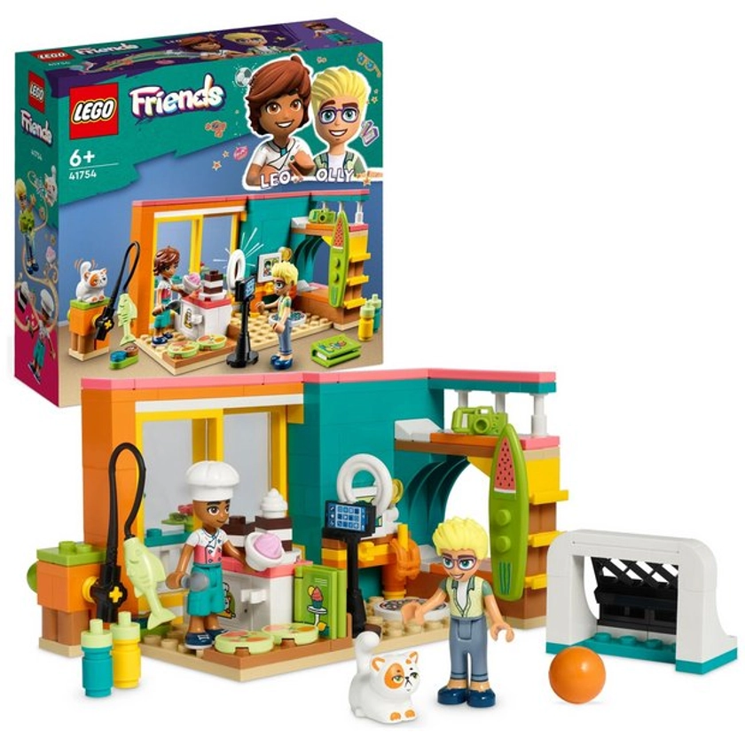 Buy LEGO Friends Leo's Room Baking Themed Playset with Pet 41754 | LEGO | Argos