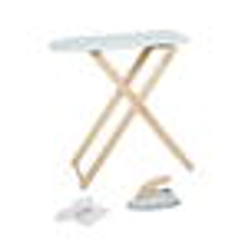 Wooden Ironing Board Set00