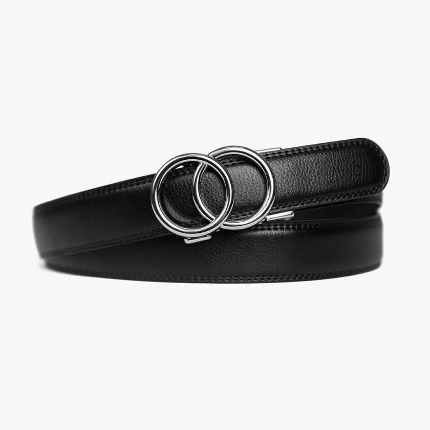 Bella Belt | Argent - Noir