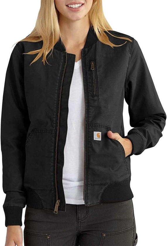 Carhartt Women's Rugged Flex Relaxed Fit Canvas Jacket