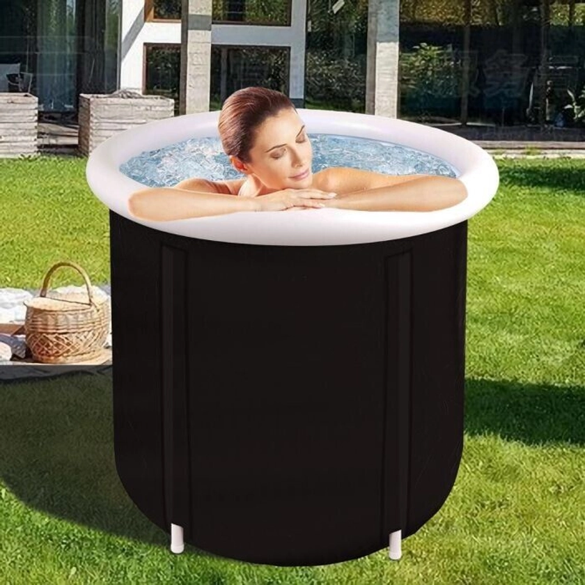 Inflatable Ice Bath Tub Cold Water Therapy Cold Plunge Pool Outdoor/Indoor UK