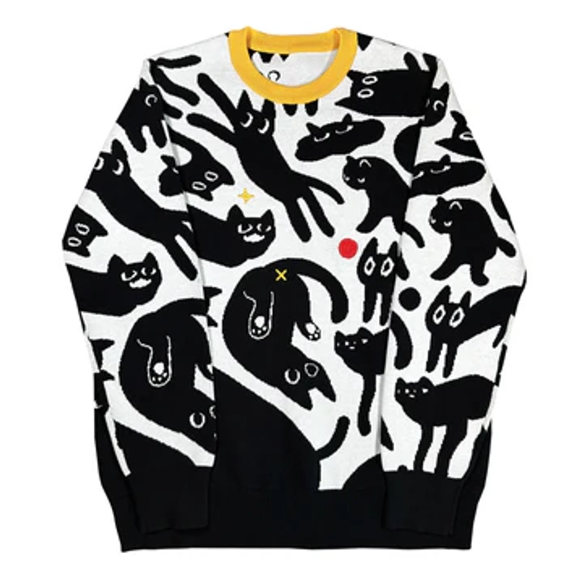 Void Cats Knitted Sweater