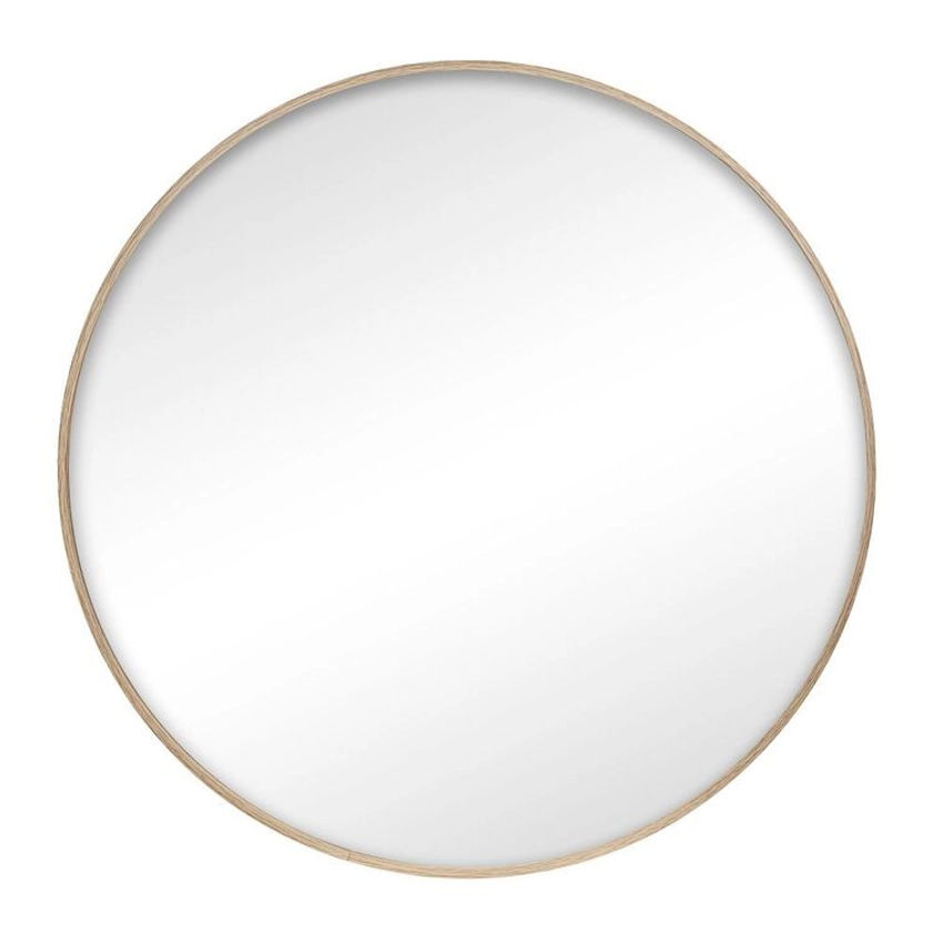 Frame Depot Round Alu Mirror Natural