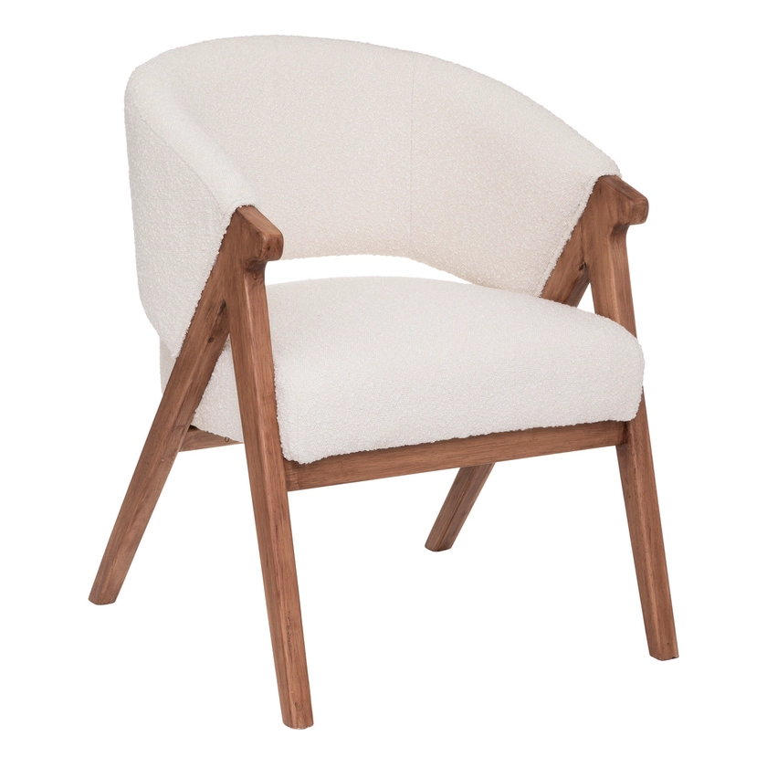 Fauteuil "Amza", bouclette