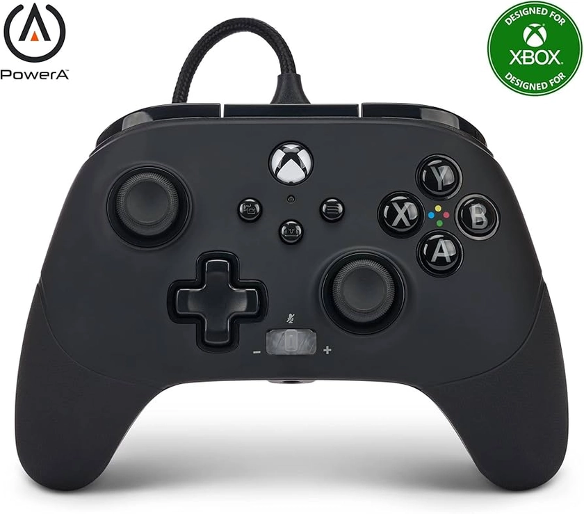 PowerA FUSION Pro 3 Wired Controller for Xbox Series X|S, Xbox One, Mappable Advanced Gaming Buttons, Xbox Controller, Trigger Locks, Black, Officially Licensed for Xbox