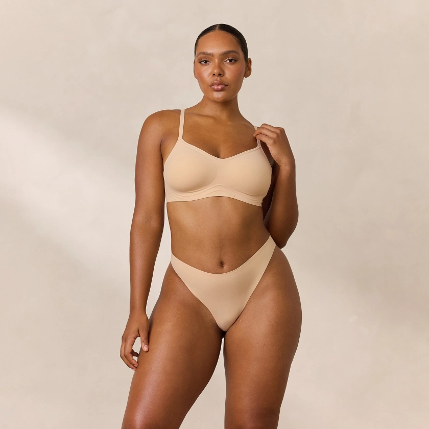 Everyday Flex Bralette - Sand