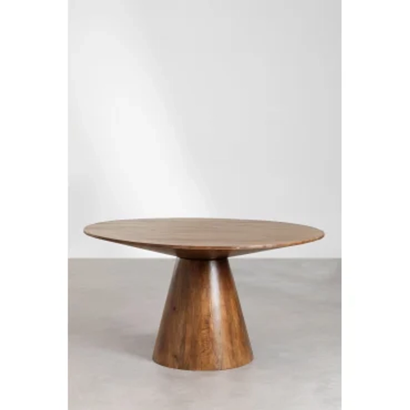 Table à manger ronde en manguier (Ø140 cm) Weymar