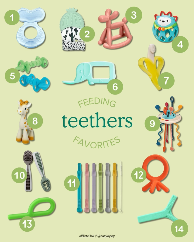 The Guide to Using Teethers — Eat Play Say