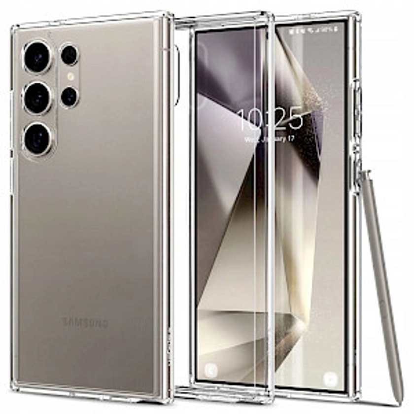 Spigen Samsung Galaxy S24 Ultra Case Ultra Hybrid Crystal Clear ACS07292