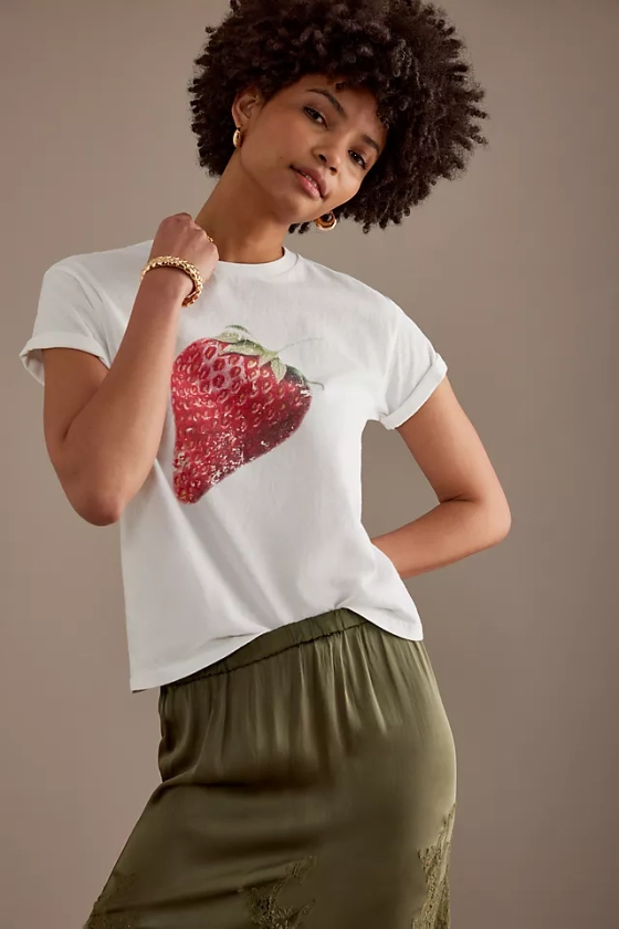 Short-Sleeve Strawberry Baby T-Shirt