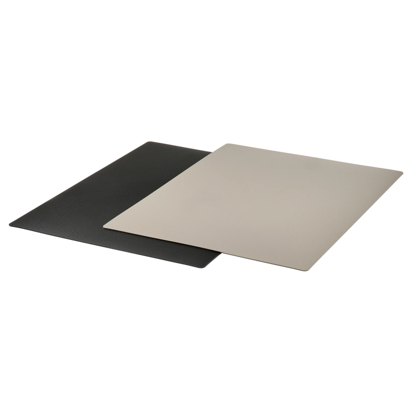 FINFÖRDELA Flexible chopping board - black/dark gray-beige 11x14 ¼ "