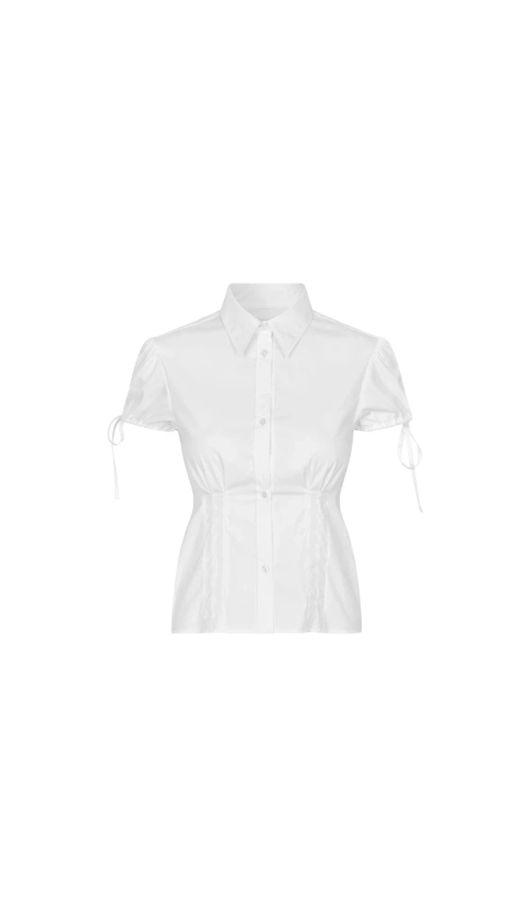 Saks Potts — Mimi Shirt — White