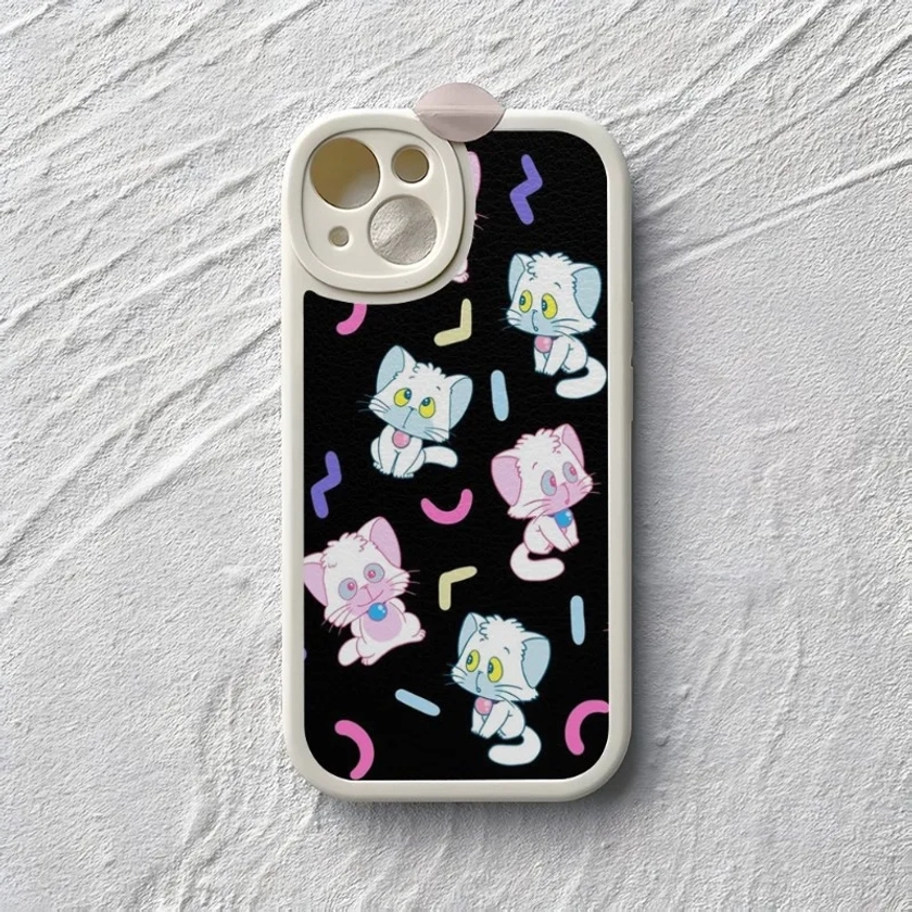 Creamy Mami Magic Phone Case, Juste en silicone, Peau d'agneau, iPhone 14 12 13 Pro Max 11 Mini X Xr Xs 7 8 Plus
