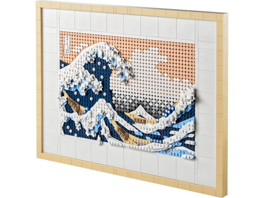 Hokusai – The Great Wave 31208 | Art | Buy online at the Official LEGO® Shop CA 