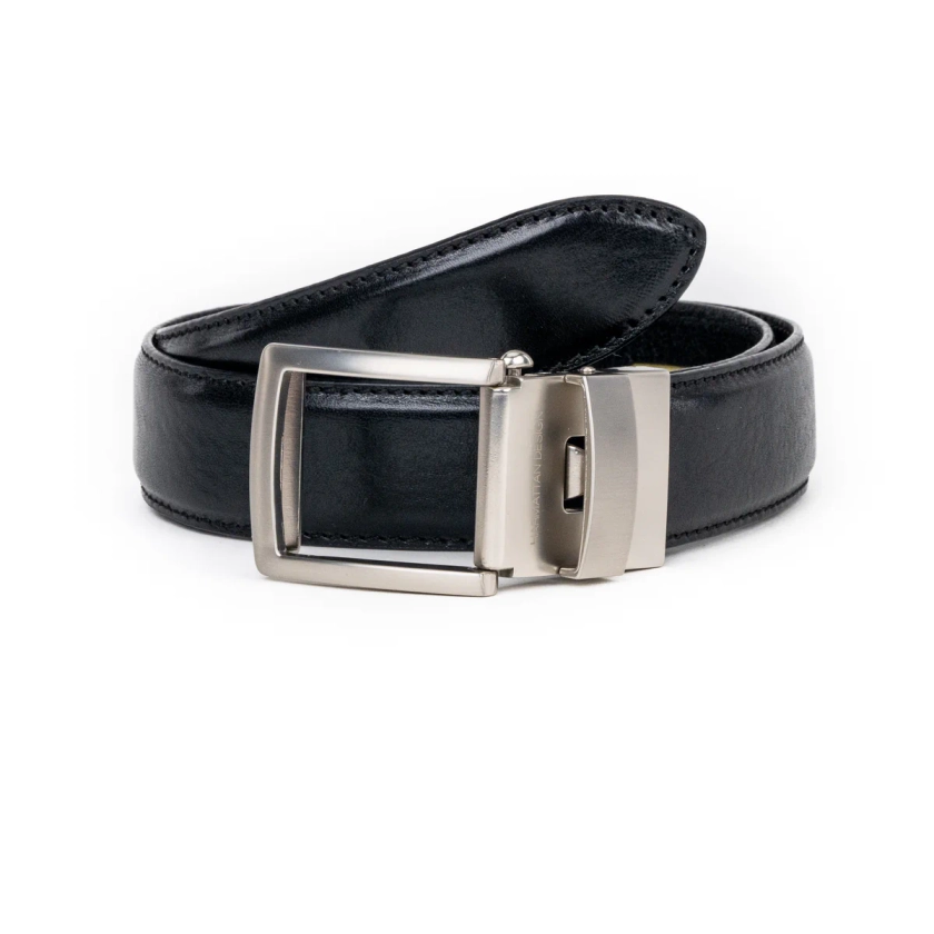 Black Leather (Regular) & Classic Buckle