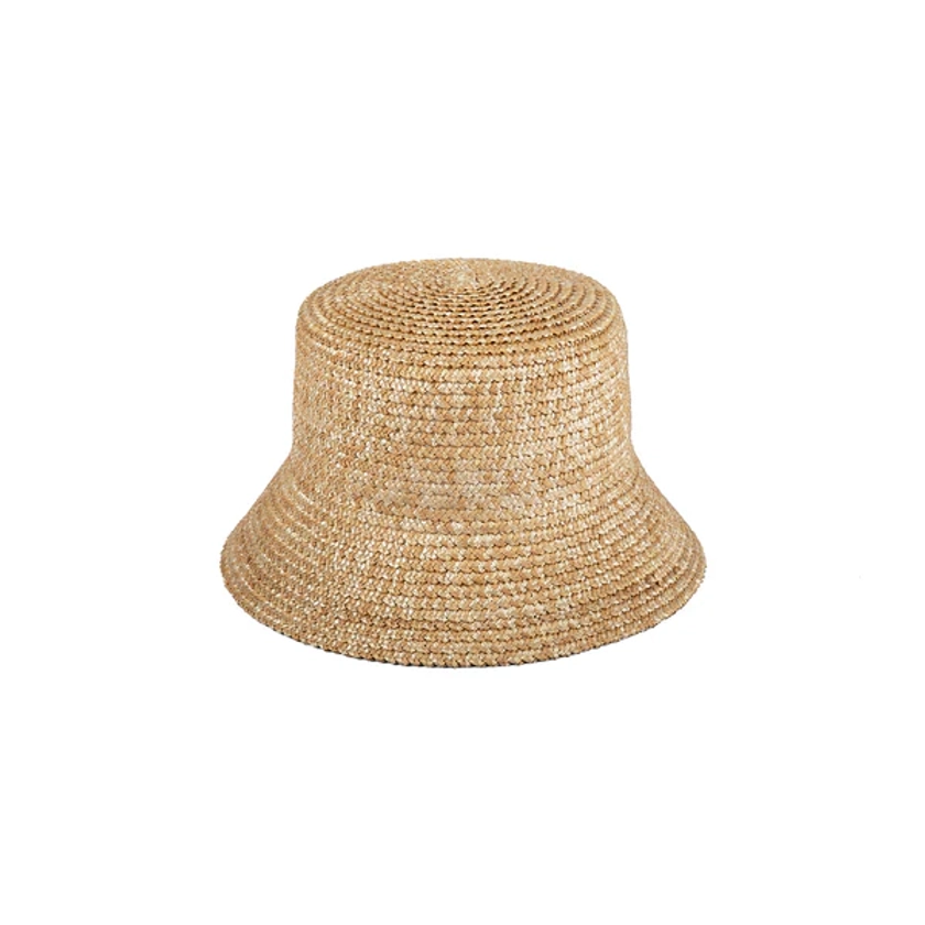 The Inca Bucket - Straw Bucket Hat in Natural | Lack of Color