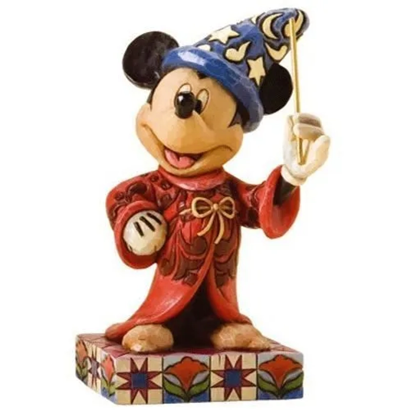 Figurine de collection Mickey Un brin de magie - Disney - Noir - A partir de 3 ans