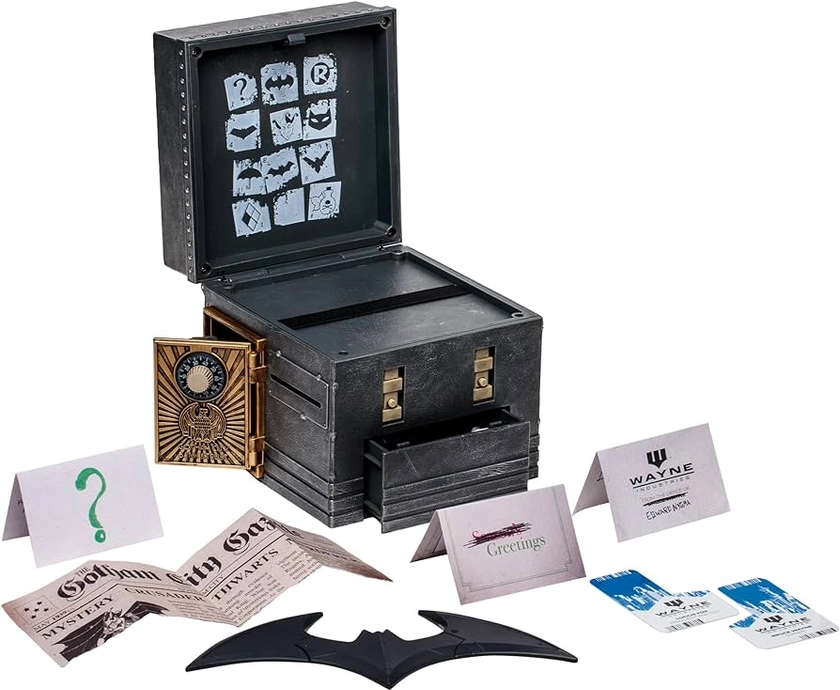 McFarlane - DC Direct - The Riddler: Puzzle Box by Edward Nygma : Amazon.co.uk: Outlet