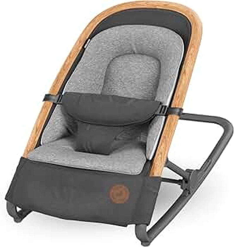 Maxi-Cosi Kori 2-in-1-Baby Bouncer, 0-6 Months, Up to 9 kg, Baby Bouncer, 3 Reclining Positions with One Hand Adjustable, Lightweight and Compact, Easy-in Harness, Baby Cushion, Essential Graphite : Amazon.nl: Baby Products