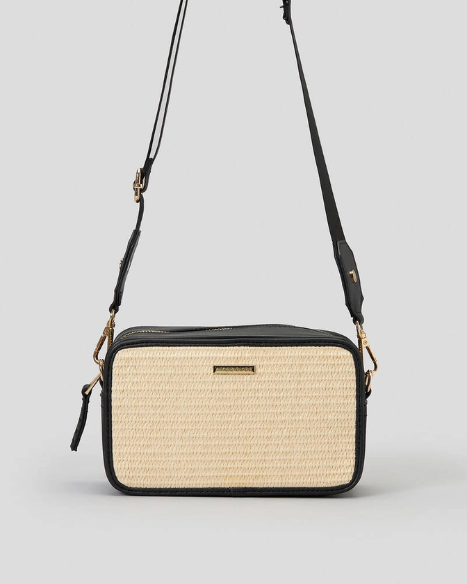 Valley Straw Crossbody Bag