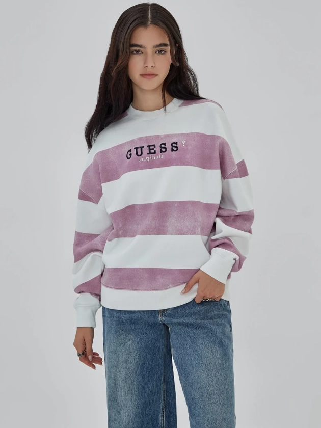 Striped sweatshirt | GUESS® Official Website