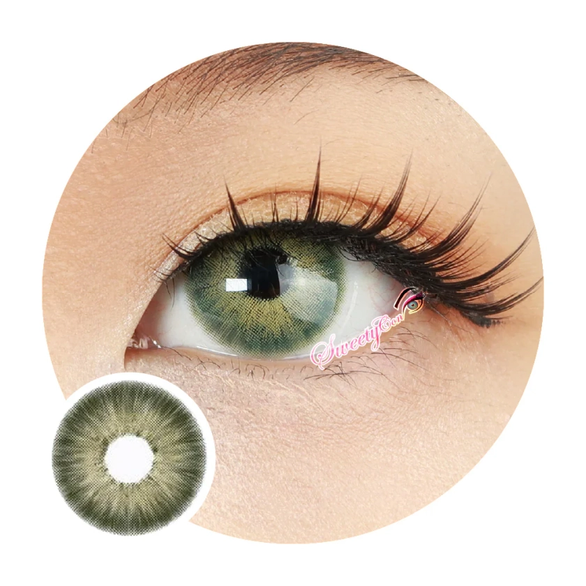 Green Yellow Contacts: Transform Your Eyes with Hazel Green Lenses