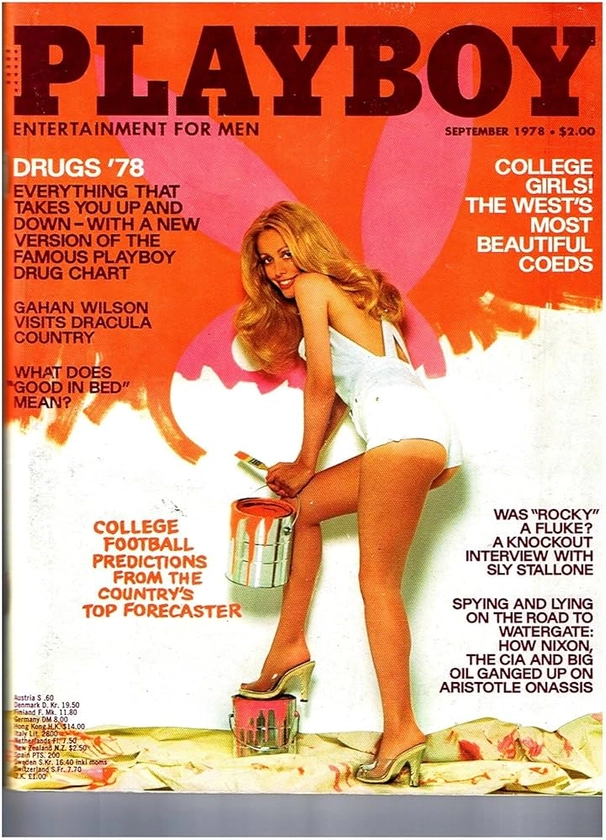 PLAYBOY MAGAZINE September 1978 Mbox2395 Sly Stallone Gahan Wilson : Mag: Amazon.co.uk: Sports & Outdoors