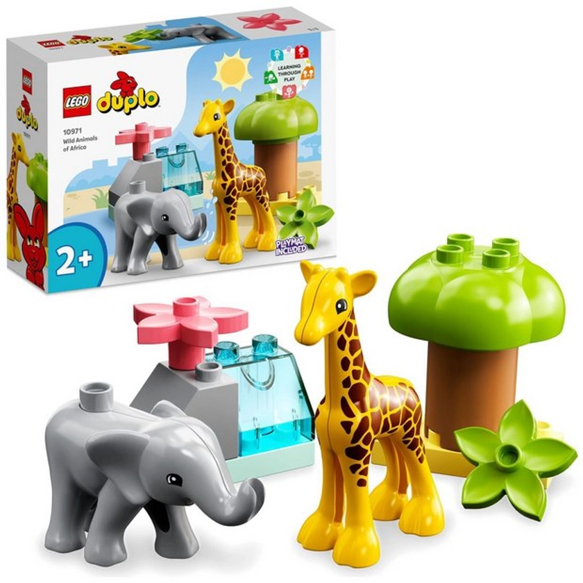 Buy LEGO DUPLO Wild Animals of Africa Toy for Toddlers 10971 | Early learning toys | Argos