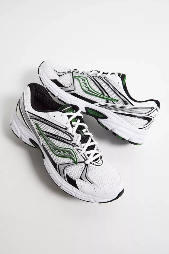 Baskets Saucony Ride Millennium Blanches & Vertes