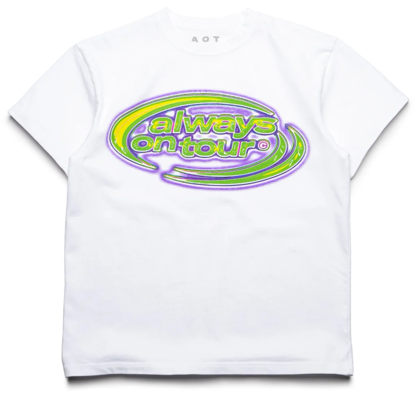 AOT MELTED SPINNER Tee (White)