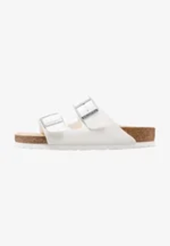 Birkenstock ARIZONA - Mules - white/blanc - ZALANDO.FR