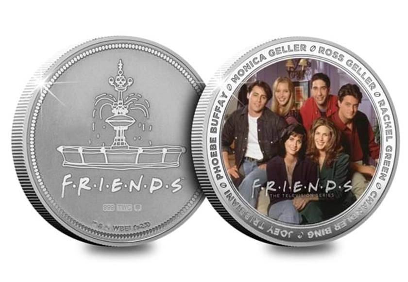 Friends 3oz Silver Commemorative