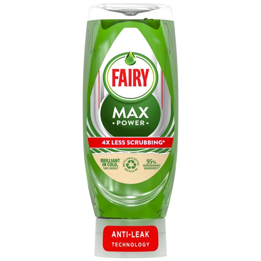 Fairy Max Power Washing Up Liquid 640ml - Original