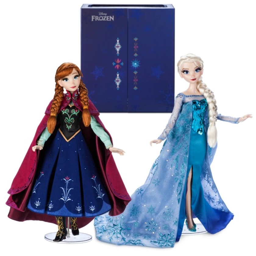 Anna and Elsa 10th Anniversary Limited Edition Doll Set, Frozen