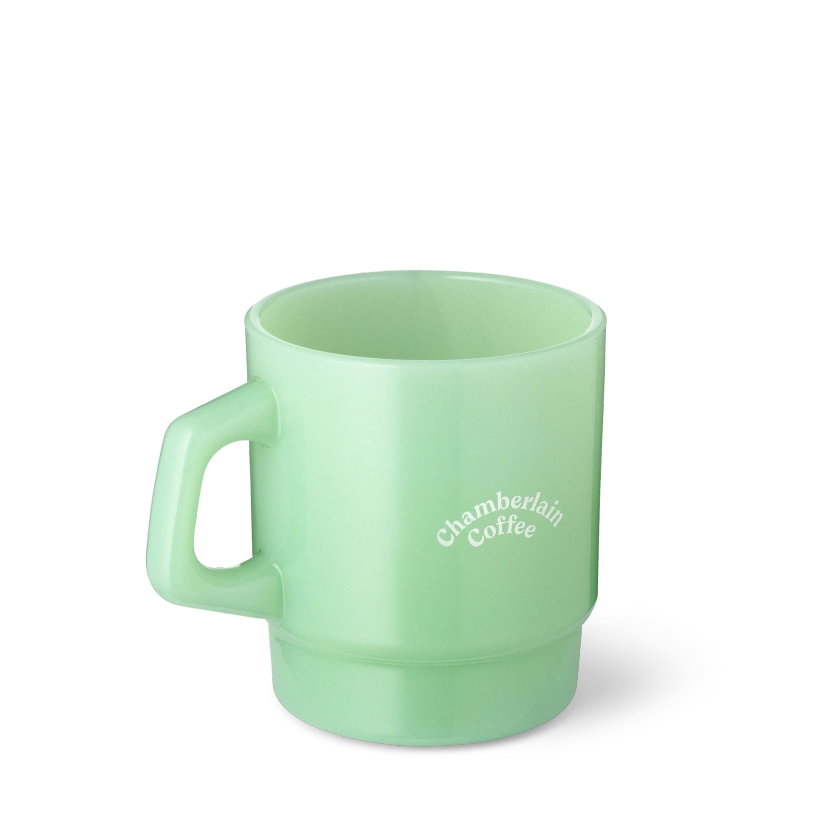 green matcha mug