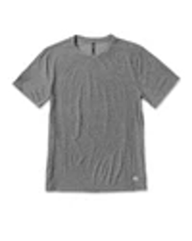 Strato Tech Tee | Heather Grey Men's Tech Shirt | Vuori