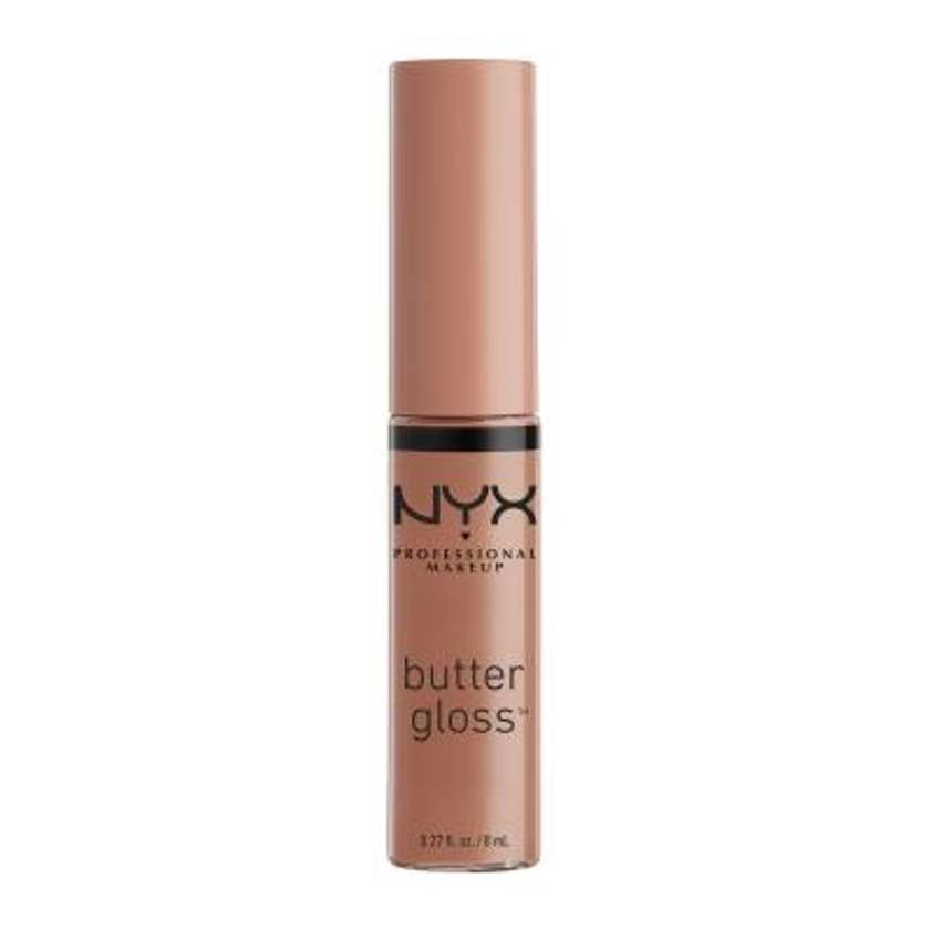 NYX Professional Makeup Butter Gloss Lipgloss für Frauen 8 ml Farbton 14 Madeleine