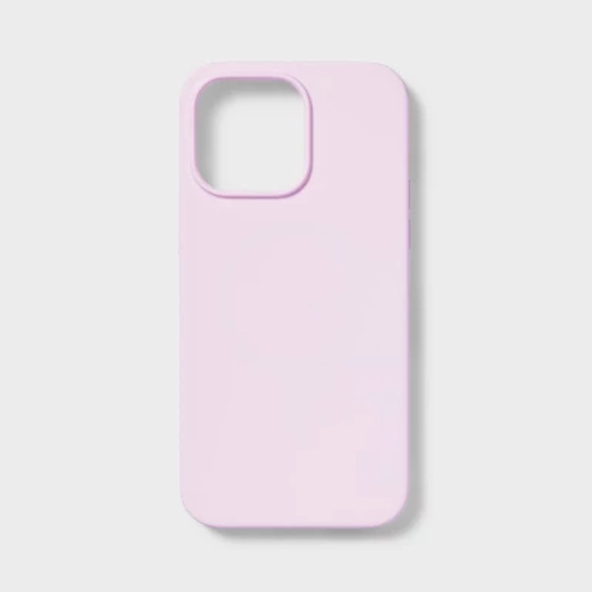 Apple iPhone 15 Pro Max Silicone Case with MagSafe - heyday™ Pink