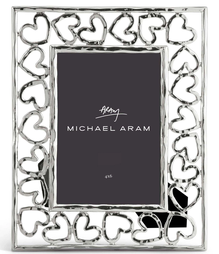 Michael Aram Heart Frame Silver | Dillard's