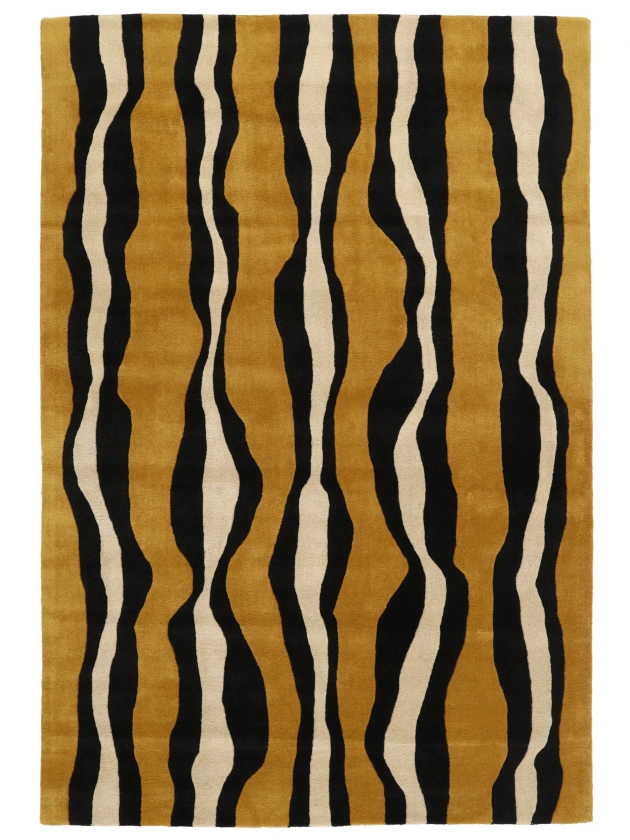 Rugvista core - Tigre - Doré / Beige 160 x 230 cm Tapis De Laine - Rugvista