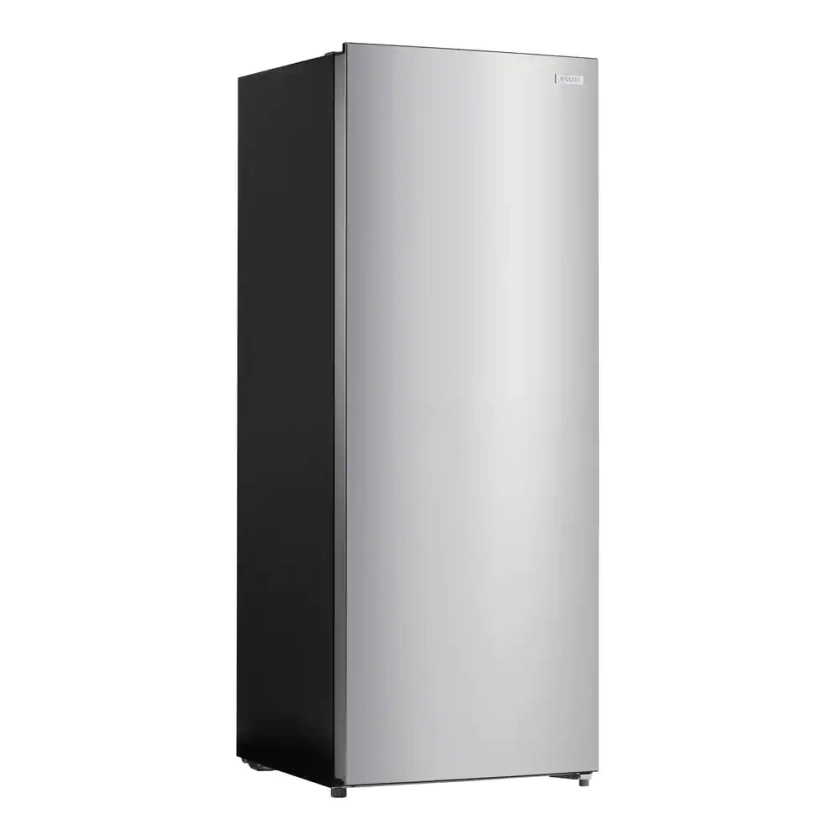 Vissani 7 cu. ft. Convertible Upright Freezer/Refrigerator in Stainless Steel Garage Ready MDUFC7SS - The Home Depot