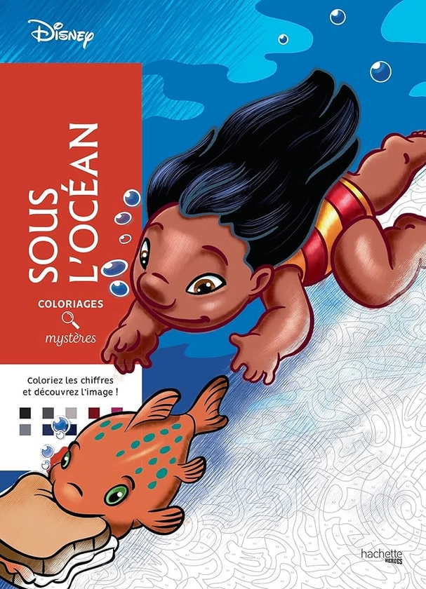 Coloriages mystères Disney - Sous l'océan : Karam, Alexandre: Amazon.fr: Livres